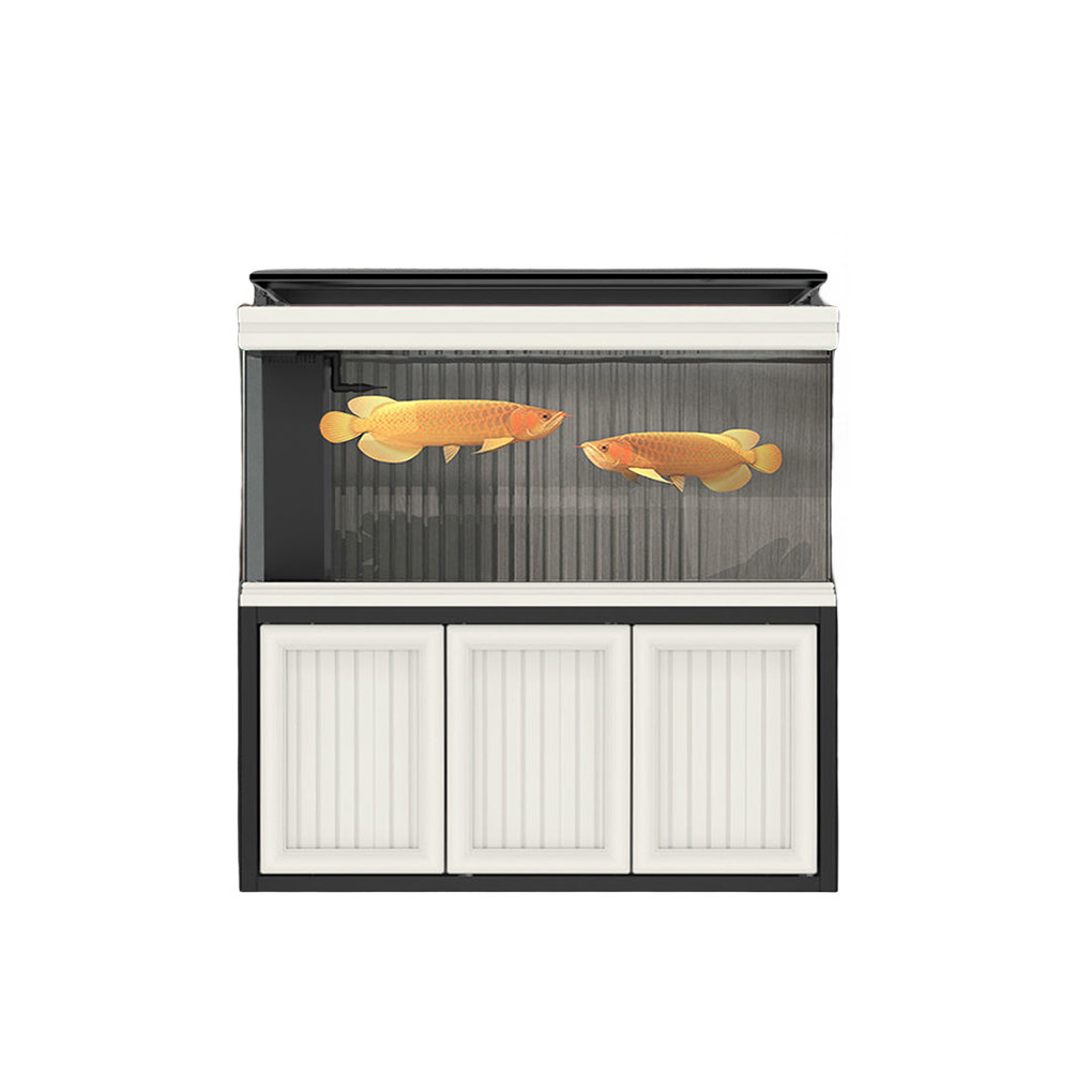 Lingxis 145 Gallon Rectangular White Aquarium Tank | Wayfair